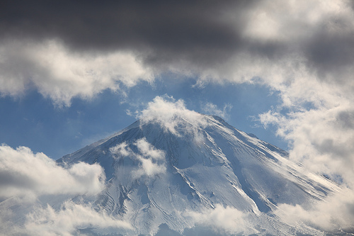 フリー画像|自然風景|山の風景|雲の風景|富士山|日本風景|フリー素材|